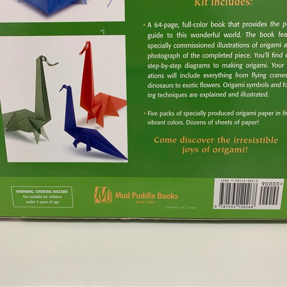 Origami Book & Paper Kit Makiko Ikeda - Picture 9 of 12